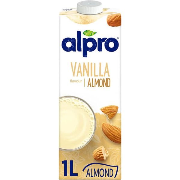 Alpro Almond Drink Vanilla Flavour 1Ltr
